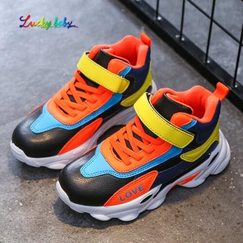 2021 Autumn Winter Children Sneakers Fashion Casual Sports Shoes for Boys High Quality Running Kids Shoes Chaussure Enfant