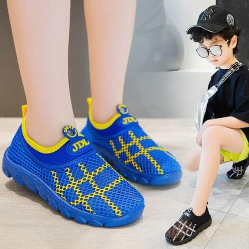 New Fashion Children Breathable Net Shoes Comfortable Soft Student Sport Shoes for Kids Running Shoes Boys Girls Sneakers
