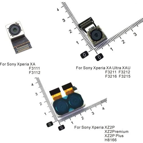 For Sony Xperia XA Ultra XAU F3211 F3212 F3216 F3215 XZ2P XZ2 Premium Rear Camera Main Back Facing Big Camera Module Flex cable