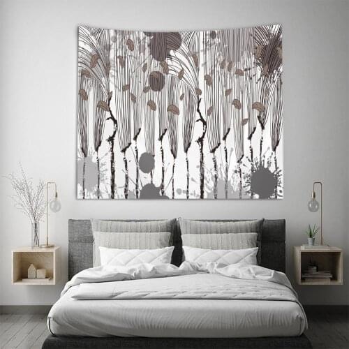 Tapestry Wall Hanging Bed Spread Beach Towel Table Cloth Yoga Mat Home Decoration Concise Style Design Rectangle 150cmx130cm