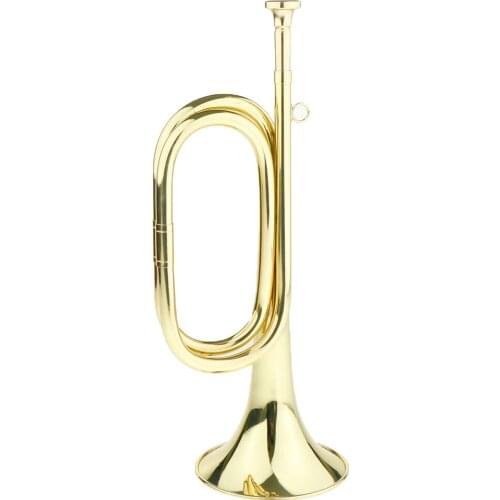 Exquisite Band School Performance Trumpet Marching Bugle Brass Instrument