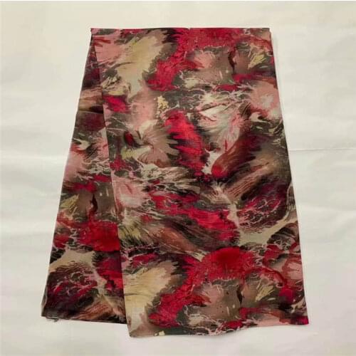 Fashion Design High Quality Swiss Voile Cotton African Lace Fabric 5 Yards /Set Printed Fabric For Womens Dresses! LXF7817