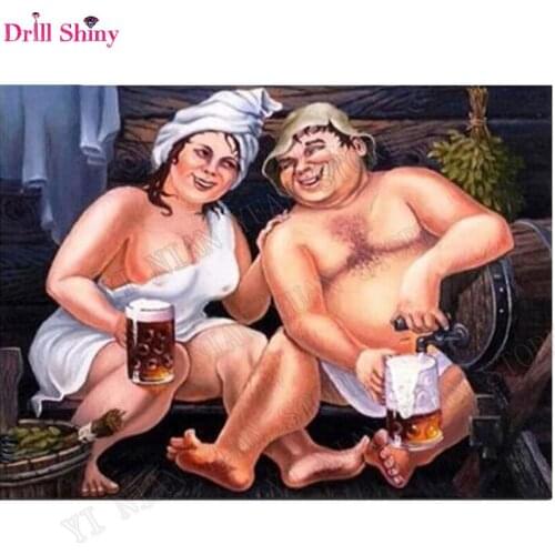 Lovely couples diy diamond painting cross stitch people crystal round diamond painting sets decorative full diamond embroidery