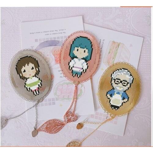 Family Princess DIY Craft Stich Set Cross Stitch Needlework Embroidery Crafts Counted Cross-Stitching Kit