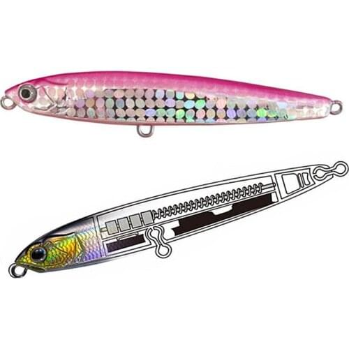 NEW Pencil Lures 12g/18g Fishing Lure Spinner Bait Minnow Jigging Japan Fishing Tackle Vibrating Light Fish Swing Sink Long Shot