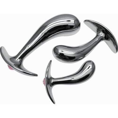 New Metal Ship Anchor Seat Anal Plug Butt With Drill Masturbation Stimulation G Spot Dilator Anal Plug Adult Sex Erotic Toys