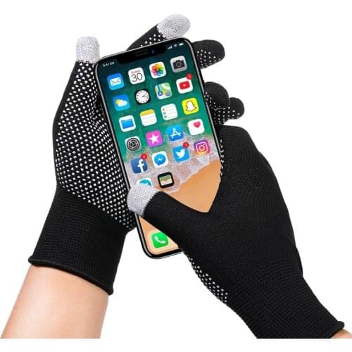 Summer Thin Type Cycling Gloves For Bicycle Accessories Mobile Phone Touch Screen Non Slip Camping Hiking Sun Protection Gloves