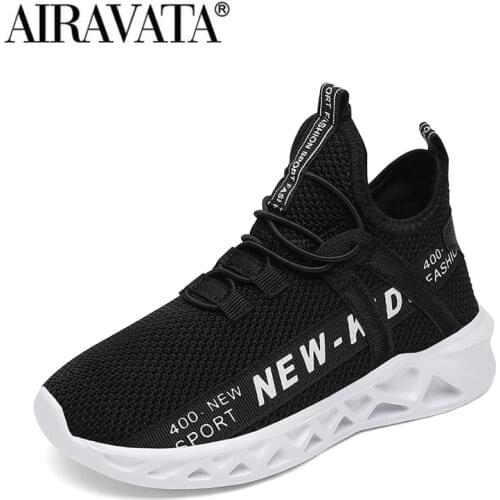 Size 28-39 Fashion Child Walking Shoes Teenager Lightweight Athletic Sneakers Women Mesh Breathable Sports Shoes