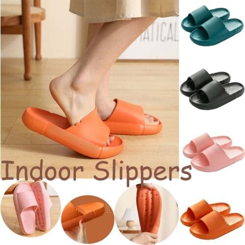 Youdiao Mute EVA Sofa Slides Women Thick Sole Soft Indoor Slippers Women Anti-slip Sandals Men Summer Platform Women Shoes Bath