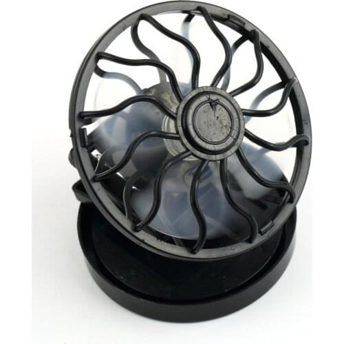 Solar Power Cell Fan Clip-on Sun Energy Panel Energy Saving Portable Summer Cooling For Traveling Fishing Climbing Fan Dropship