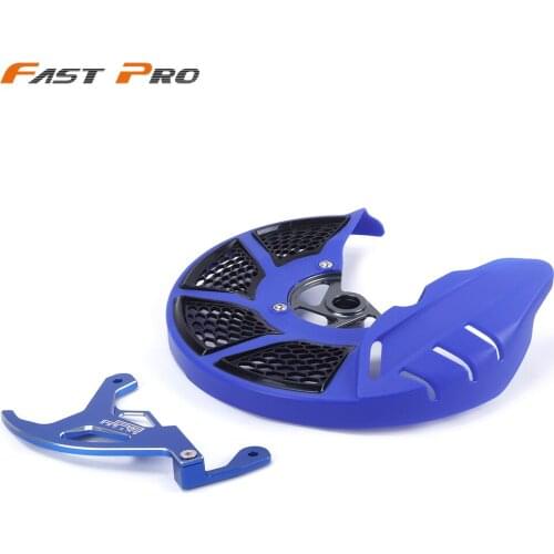Motocycle CNC Front Rear Brake Disc Rotor Guard Protector For YAMAHA YZ125 YZ250 YZ250F YZ450F YZ125X YZ250X WR250F WR450F