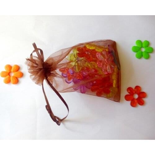 300pcs Organza Bag 20x30cm Drawstring Pouch Wedding/birthday/christmas Gift Bags For Jewelry Packaging Display Bags Storage Bag