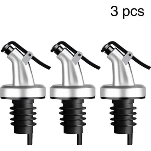 Oil bottle mouth oil bottle stopper kitchen press type oil guide nozzle pour nozzle oil bottle cap soy sauce bottle stopper