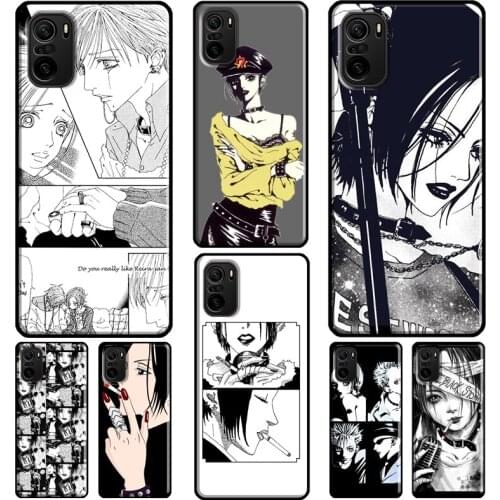 Nana Osaki Manga Case For Xiaomi Redmi Note 10 Pro Note 8 7 8T 9S 8A 9A 9C 9T K40 Note 9 Pro Phone Cover
