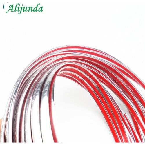 15 m car chrome decorative mold tape car DIY protection sticker FOR Audi BMW X-series 3-series 5-series 7-series E F-series