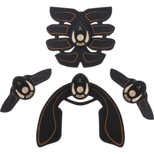 Fitness Training EMS Muscle Electro Stimulator Abdominal Muscle Toner Abs Trainer Gear Ab Belt Fitness Abdomen Instrument Muscle