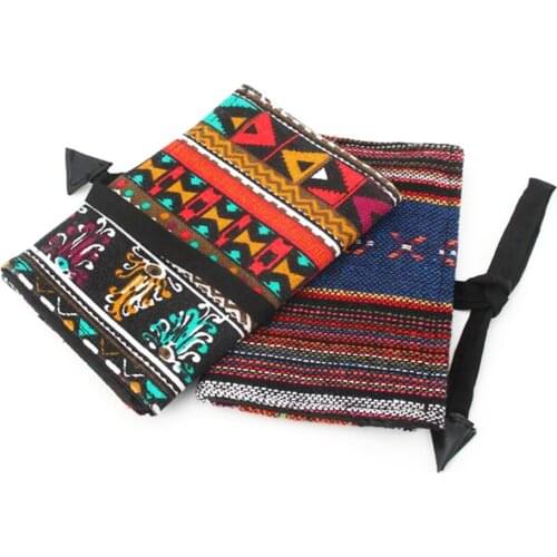 Random Color Chinese Style Tobacco Pouch Storage For Smoking Pipe Cotton Handmade Cigarette Holder Bag 05