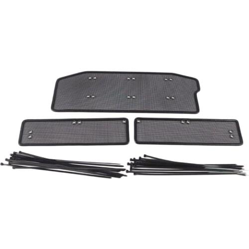 Chrome For Mitsubishi Outlander 2015-2019 Stainless Steel Grille Insect Net Screening Mesh Accessories