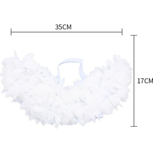 M L code Christmas Halloween Holiday Transformation Dress Decoration Pet Back Decoration Angel Wings Dog Wings Pets