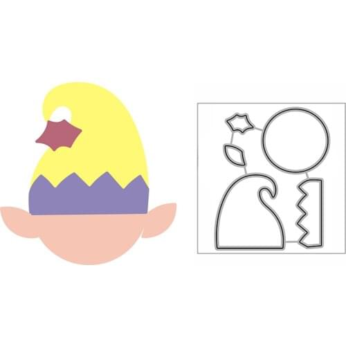 New Egg Hat Leaf Craft Embossing Mold 2021 Metal Cutting Dies for DIY Decorative Scrapbooking Album and Card Making No Stamps