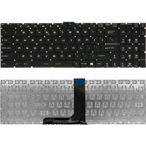 NEW laptop For MSI GP62 GP72 GL62 LG72 GL72 GP62VR GP62MVR GP72MVR GL62M GL62MVR GL63 GL72M GL73 US keyboard
