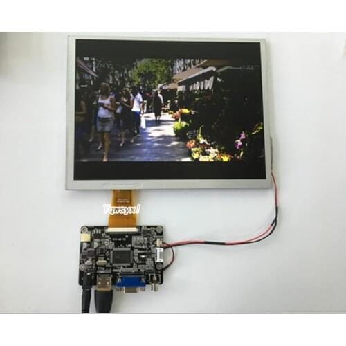 Original 10.4" inch LCD Display Screen for AUO A104SN03 V.1 A104SN03 V1 800x600 LCD Screen HDMI+VGA+AV Controller board