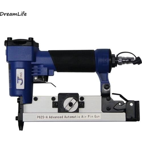 U-type Pneumatic Air Stapler 13mm Nailer Fine Stapler Tool Furniture Blue Nailer Woodworking Pneumatic Air Power Gun Riveter Hot
