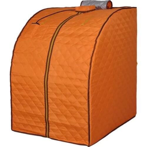 Portable Far Infrared Spa Sauna Weight Loss Negative Ion Detox Therapy Personal Sauna Room Folding Chair Infrared Sauna