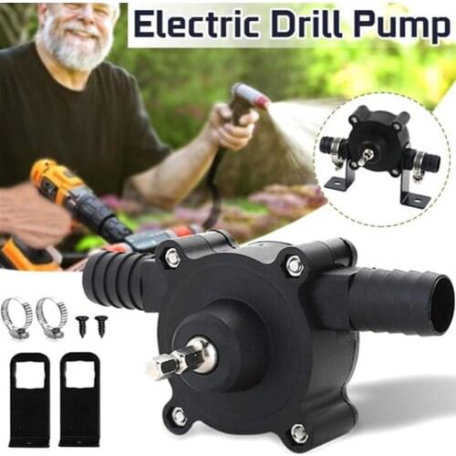 Portable Electric Drill Water Pump Mini DC Self-priming Liquid Transfer Pump Home Garden Outdoor Tools Easy To Install