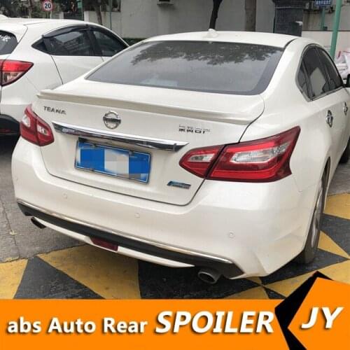 For Altima Spoiler 2016-2018 ABS NEW Material Car Rear Wing Primer Color Altima Rear Spoiler For Nissan Altima Spoiler