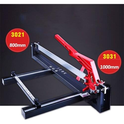 Tile Cutting Machine Manual High Precision Push Knife floor Tile Cutting Machine 800MM 1000MM Tile Cutting Tools