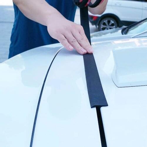 Universal Tail Cover Sticker 1.6M Car Trunk Cover Edge Sealing Strip For KIA MAZDA LADA NISSAN FORD Weatherstrip Auto Accessory