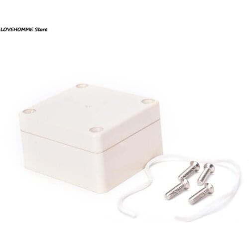 ZLinKJ 1PCS DIY 65 x 58 x 35mm Waterproof Plastic Enclosure Box Electronic Project Instrument Case Outdoor Junction Box Housing