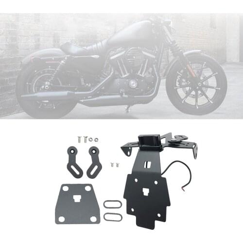 Motorcycle License Plate Holder Replacement with LED-Light Fits for SUZUKI GSXS1000/F Stand Steady Motorcycle Accessories Parts