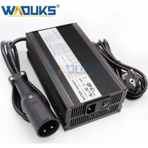 48V 10A Charger 48V 10 Amp Lead Acid Battery Charger For 48V Club car Golf cart Output 55.2V