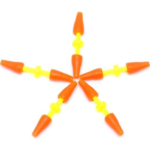 5Pcs Rock Sea Fishing Anti Wind Bar Cara Rod Bobber Float Stoppers Fishing Tackle