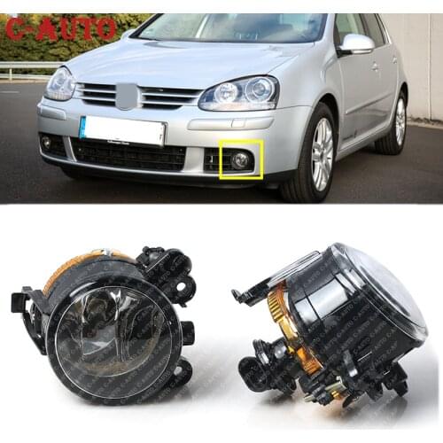 Car Left Right Front For VW Golf 5 A5 MK5 2004 2005 2006 2007 2008 2009 Car Front Halogen Fog Light Fog Lamp Car-Styling