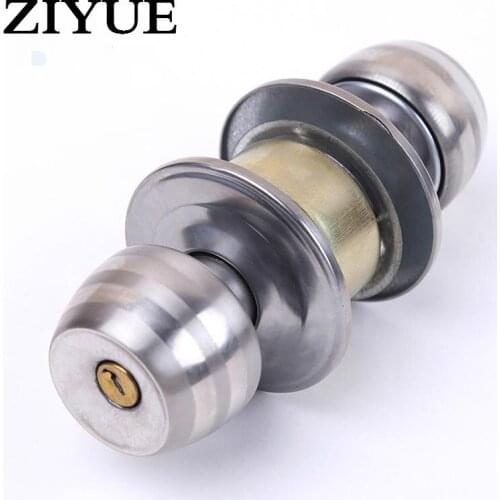 Free Shipping Bathroom Door Lock Mechanical Locks Spherical Interior Doors for Home Safe Room Lock