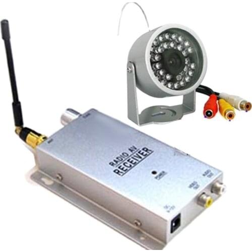 30 IR LED Night Vision Wireless Security CCTV Camera 1.2G Receiver 1.2G Wireless Kits Wireless Camera CCTV Monitor