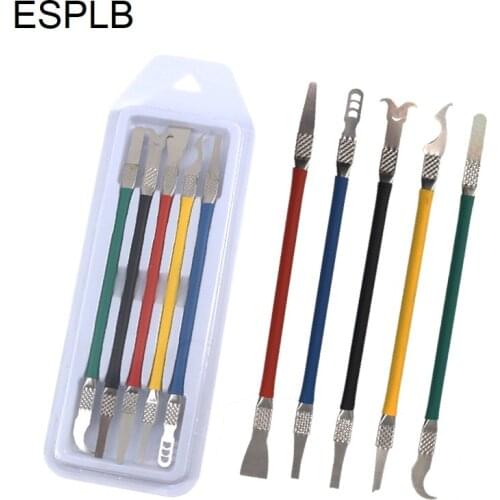CPU Blade 5 in 1 IC Chip NAND Knife Motherboard Repair Tool UV Glue Cleaner Remover Ultra Thin Disassemble Processor Tools