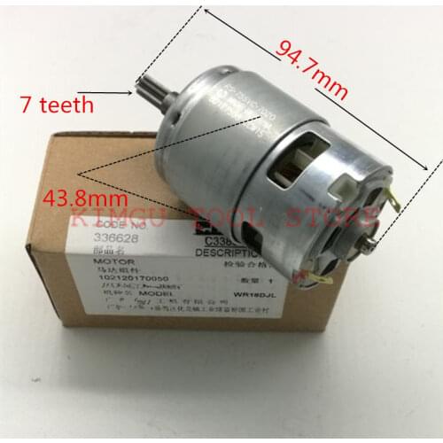 18V Motor Parts 336628 For HITACHI WR18DJL WH18DJL WH18DGL Motor Cordless Drill Driver Batt-Oper Screwdriver Power Tools