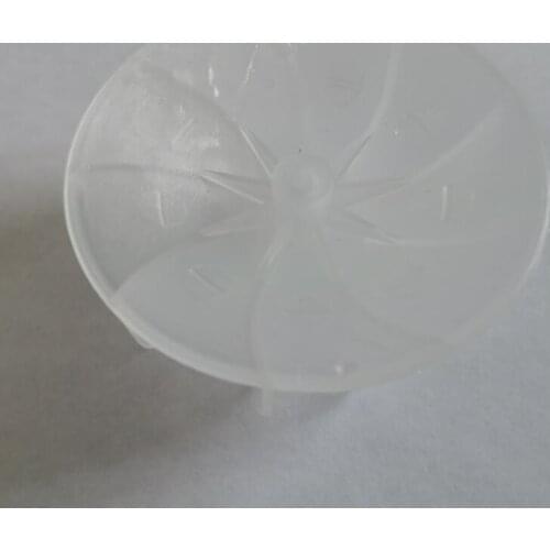 Fan Parts Plastic Fan blade replacement for hair dryer 62mm diameter 27mm height central hole 4mm