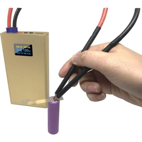 DX10 Portable Spot Welder LED Adjustable Mini Battery Spot Welding Machine Welder Tools 0.2mm Nickel For DIY 18650 Battery Pack
