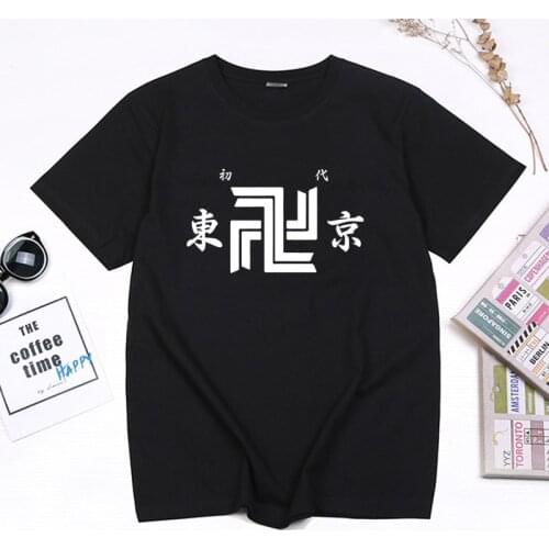 Tokyo Revengers Anime T Shirts Short Sleeve O-Neck 2021 New Style Streetwear Camisetas Outdoor Punk Harajuku Goth Male Clothes