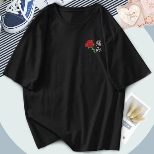 Beautiful Flowers Harajuku T Shirts Women Short Sleeve O-Neck 2021 Retro Tshirts Outdoor Female Tee Funny Clothing Tops Camiseta
