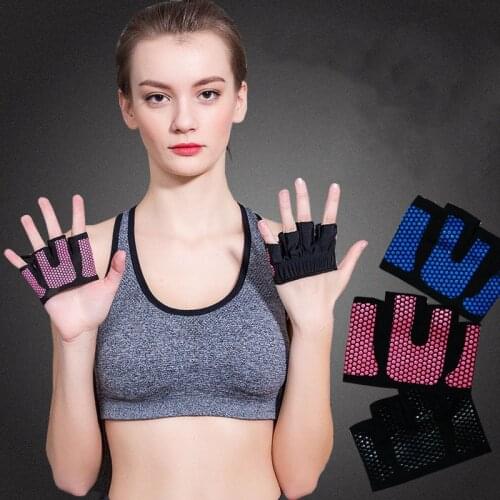Gym Fitness Half Finger Gloves Men Women for Crossfit Workout Glove Dumbell Power Weight Lift Bodybuilding Hand Protector Gloves