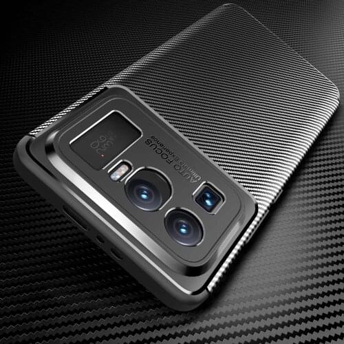 Phone Case for xiaomi mi 11 Lite Ultra Cover Luxury Carbon Fiber Soft TPU Silicone Shockproof Bumper Case for xiaomi mi 11 Ultra