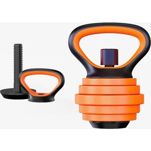 Adjustable Kettle Bell Handle Metal Kettlebell Grip Weight Exercise Easy Carry Gym Bodybuilding Fitness Equipment Dumbbell Rack