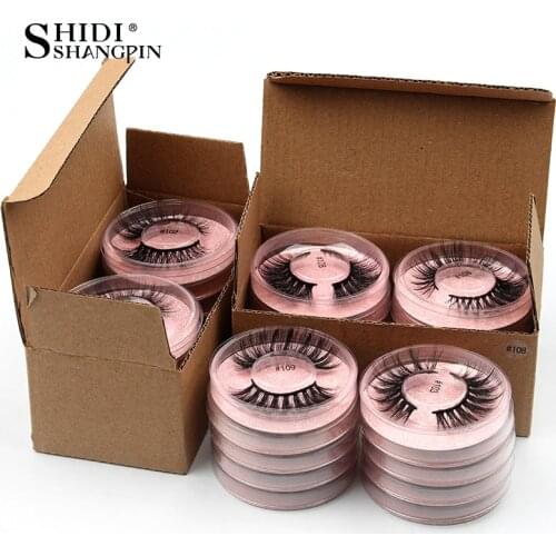 Eyelashes Wholesale 4/10/20/30/50/100pcs Mink Eyelashes Wholesale Lashes In Bulk Mink Lashes Natural False Lashes Makeup Eyelash