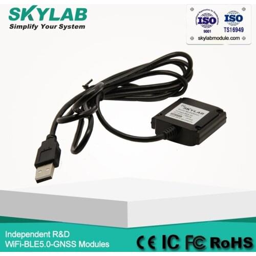 SKYLAB SKM55 MTK3339 Chip WAAS/EGNOS USB GPS Antenna UART Low Price GLONASS GPS Receiver